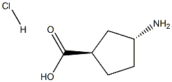 (1R,3R)-3-aminocyclopentane-1-carboxylic acid hydrochloride picture