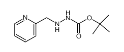 (tert-butoxy)-N-[(2-pyridylmethyl)amino]carboxamide Structure