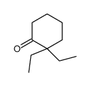 2,2-Diethylcyclohexanone结构式