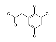 2,3,5-trichlorophenylacetyl chloride Structure