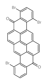 1,4,12-tribromopyranthrene-8,16-dione结构式