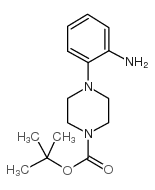 1-Boc-4-(2-氨基苯基)哌嗪结构式