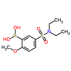 (5-(N,N-二乙基氨磺酰)-2-甲氧苯基)硼酸图片