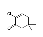 2-氯-3,5,5-三甲基-2-环己酮结构式