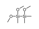 dimethoxy-[methoxy(dimethyl)silyl]-methylsilane Structure