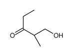 (2R)-1-hydroxy-2-methylpentan-3-one结构式