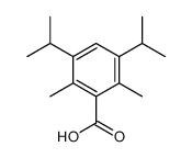 3,5-Diisopropyl-2,6-dimethylbenzoic acid结构式