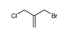 2-bromomethyl-3-chloro-1-propene结构式