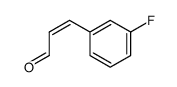 2-Propenal,3-(3-fluorophenyl)-,(2Z)-(9CI) Structure
