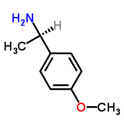 (R)-(+)-1-(4-Methoxyphenyl)ethylamine Structure