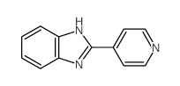 1H-Benzimidazole,2-(4-pyridinyl)- Structure
