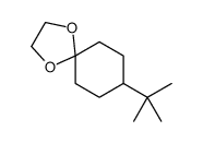 8-tert-butyl-1,4-dioxaspiro[4.5]decane结构式