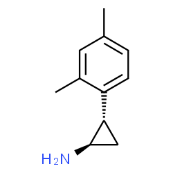 trans-2-(2,4-dimethylphenyl)cyclopropan-1-amine hydrochloride Structure