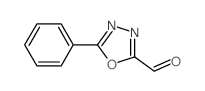 1,3,4-Oxadiazole-2-carboxaldehyde,5-phenyl- Structure