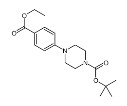 1-BOC-4-(4-(乙氧羰基)苯基)哌嗪图片