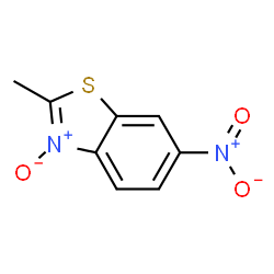 Benzothiazole, 2-methyl-6-nitro-, 3-oxide (8CI)结构式