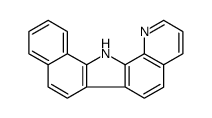 13h-benzo[a]pyrido[3,2-i]carbazole结构式