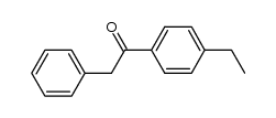1-(4-ethylphenyl)-2-phenyl-1-ethanone结构式