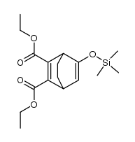 diethyl 5-(trimethylsilyloxy)bicyclo[2.2.2]octa-2,5-diene-2,3-dicarboxylate Structure