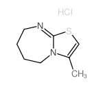 Thiazolo[3,2-a][1,3]diazepine,5,6,7,8-tetrahydro-3-methyl-, hydrochloride (1:1) structure