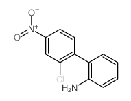 [1,1'-Biphenyl]-2-amine,2'-chloro-4'-nitro- Structure