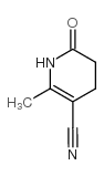 2-METHYL-6-OXO-1,4,5,6-TETRAHYDRO-3-PYRIDINECARBONITRILE Structure