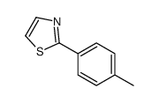 2-(4-甲苯基)噻唑结构式