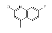 2-Chloro-7-fluoro-4-methylquinoline picture