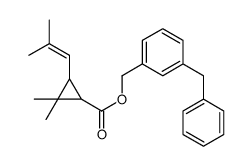 (3-benzylphenyl)methyl 2,2-dimethyl-3-(2-methylprop-1-enyl)cyclopropane-1-carboxylate Structure