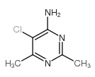 4-AMINO-5-CHLORO-2,6-DIMETHYLPYRIMIDINE Structure