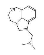 Pyrrolo(3,2,1-jk)(1,4)benzodiazepine, 7-((dimethylamino)methyl)-1,2,3, 4-tetrahydro-结构式