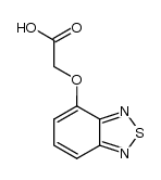 (BENZO[1,2,5]THIADIAZOL-4-YLOXY)-ACETIC ACID structure