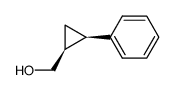 (1S,2R)-2-phenylcyclopropylmethanol Structure