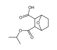 3-propan-2-yloxycarbonyl-7-oxabicyclo[2.2.1]heptane-2-carboxylic acid结构式