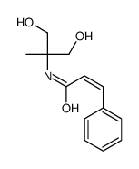 (E)-N-(1,3-dihydroxy-2-methylpropan-2-yl)-3-phenylprop-2-enamide Structure