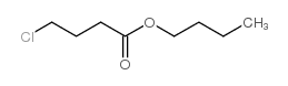 Butyl 4-chlorobutanoate结构式