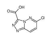 6-chloro-[1,2,4]triazolo[4,3-b]pyridazine-3-carboxylic acid structure