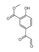 Methyl 2-hydroxy-5-(oxoacetyl)benzoate Structure