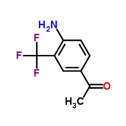 1-[4-Amino-3-(trifluoromethyl)phenyl]ethanone Structure