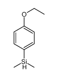 (4-ethoxyphenyl)-dimethylsilane Structure