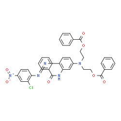 2-[[3-benzamido-4-(2-chloro-4-nitro-phenyl)diazenyl-phenyl]-(2-benzoyloxyethyl)amino]ethyl benzoate picture