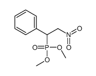 (1-dimethoxyphosphoryl-2-nitroethyl)benzene Structure