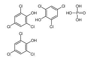 phosphoric acid,2,4,6-trichlorophenol Structure