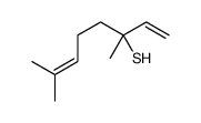 3,7-dimethylocta-1,6-diene-3-thiol结构式