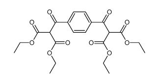 terephthaloyl-di-malonic acid tetraethyl ester结构式