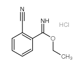 ethyl 2-cyanobenzenecarboximidate,hydrochloride Structure