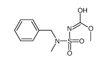 methyl N-[benzyl(methyl)sulfamoyl]carbamate结构式