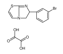 7-(3-bromophenyl)-4-thia-1,6-diazabicyclo[3.3.0]octa-2,5-diene, oxalic acid structure