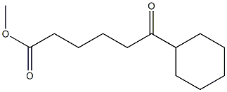 ε-Oxocyclohexanehexanoic acid methyl ester structure