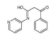 3-Oxo-3-phenyl-N-(3-pyridinyl)propanamide Structure